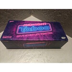 Midnight Taboo Board Game Adult Card Game